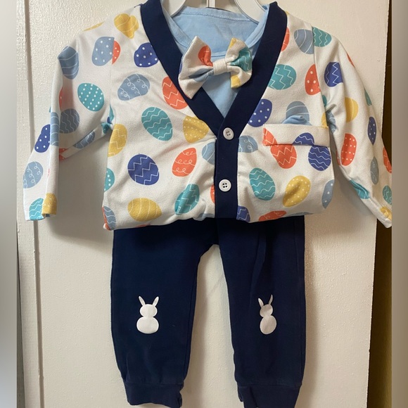 Other - 3 Piece Easter Outfit for Baby Boy 9 months